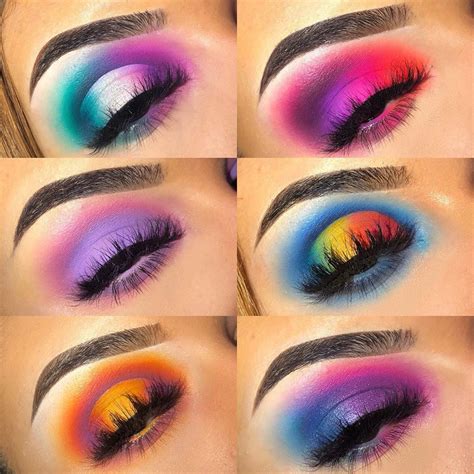 Colorful Eyeshadow .